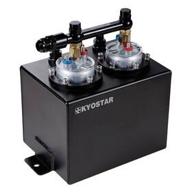 Kd50352bk Kyostar Used 3l Dual Fuel Surge Tank With An10 Rail And 2x Silver 044 Pump Black