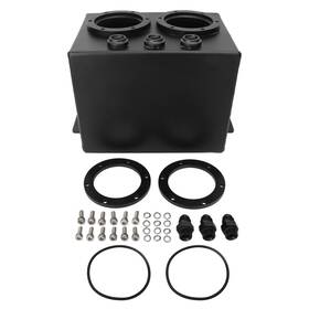 Kd5035bk Kyostar 3l Dual Billet Aluminum Fuel Surge Tank / Without 044 Pump Black