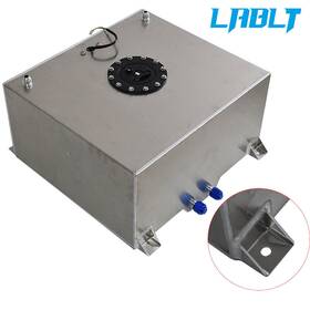 Om117297oc Lablt 15 Gallon Polished Aluminum Race/drift Fuel Cell Tank And Level Sender