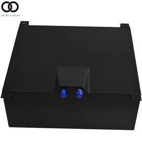 Apo104288 Labwork 20 Gallon 80l Fuel Cell Tank With Cap And Level Sender Aluminum Black Universal