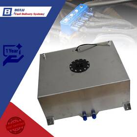 Bt27333b Labwork 80l 20 Gallon Lightweight Polished Race Drift Fuel Cell Tank And Level Sender