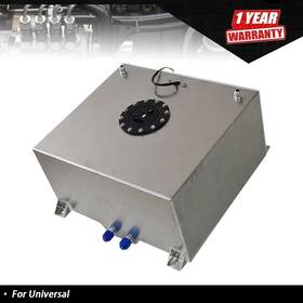 Tur752774i Labwork New Racing/drift Fuel Cell Tank Level Sender Silver 60l Aluminum 15 Gallon