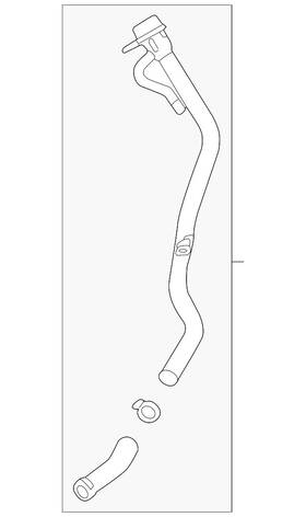 Lr045110 Land-rover Genuine 2012-2013 Range Evoque Filler Pipe