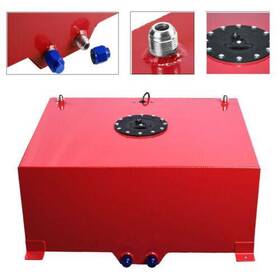 Ap-331209-8832 Leadzm High Quality 20 Gallon 80l Aluminum Race Drift Fuel Cell Tank Level Sender Red