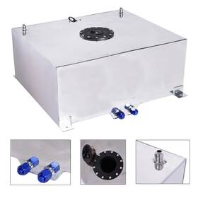 Cg-331209-8834 Leadzm Universal New 15 Gallon Aluminum Racing Drift Fuel Cell Tank Level Sender Foam