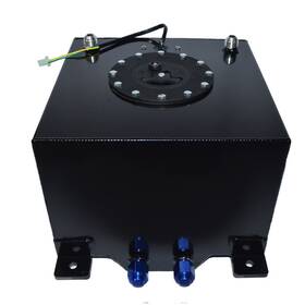 Eb-331209-8843 Leadzm 5 Gallon 19l Aluminum Alloy Fuel Cell Tank Oil Box With Level Sender Unit