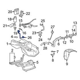 8332030500 Lexus Oe For Gs430 2001-2005 Fuel Sender And Hanger Assembly