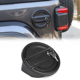 Locking Gas Cap Fuel Door Tank Cover For Wrangler Jl 2/4-door 2018