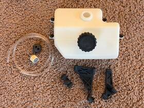 Losb5015 Losi Genuine Plastic Gas Fuel Tank Set For 1/5 5ive T 5t Rovan