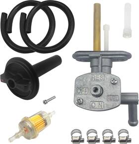 92077-1098 M Mati 51023-1402&92077-1098 Fuel Cock Assy And Lever Replacement For Kawasaki Prairie 360 Kvf360