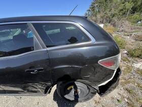 177.mz1311 Mazda Cx-7 2011 Fuel Filler Door 1081787