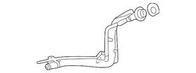 Bj0e-42-210b Mazda Genuine Fuel Tank Filler Neck