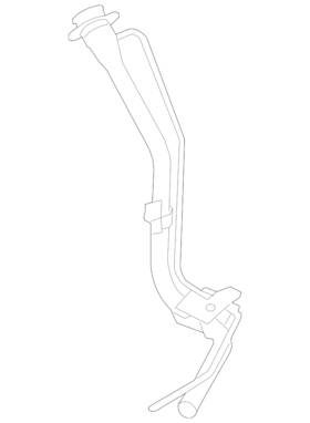 Cg36-42-280 Mazda Genuine Fuel Tank Filler Neck