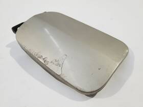 Mercedes-benz 177.mb1t91 1991 420sel Oem Fuel Gas Filler Door Lid Smoke Silver