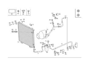 210-830-03-83 Mercedes-benz Genuine Container