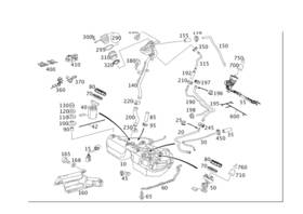 211-476-90-26 Mercedes-benz Genuine Hose
