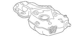 247-470-21-03 Mercedes-benz Genuine Fuel Tank