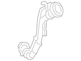 447-470-04-20 Mercedes-benz Genuine Fuel Tank Filler Neck