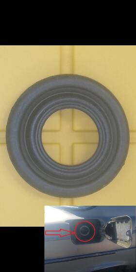 A1239973581 Mercedes-benz Fuel Gas Tank Filler Neck Seal W123 126 240 300 420 560 C D T S E L A1239973581 Mercedes-benz Fuel Gas Tank Filler Neck Seal W123 126 240 300 420 560 C D T S E L