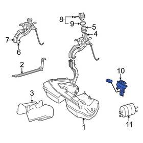 2094700494 Mercedes-benz Oe For Clk550 07-09 Fuel Sender And Hanger Assembly