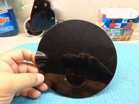 7-148-883 Mini Cooper 12 13 14 Midnight Black A94 Fuel Gas Filler Door Flap Cover