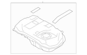 1700b139 Mitsubishi Genuine Fuel Tank Assembly