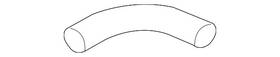 1710a155 Mitsubishi Genuine Filler Hose
