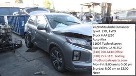 197-10538 Mitsubishi Fuel Tank Fwd Fits 19-22 Outlan Sp 124482
