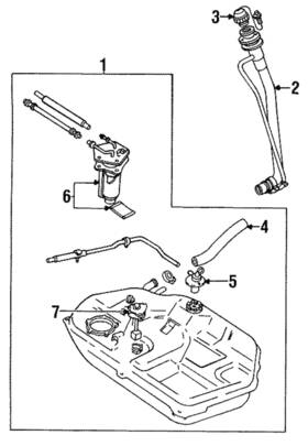 Mb908026 Mitsubishi Genuine Filler Neck