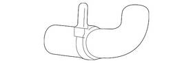 Mr503544 Mitsubishi Genuine Connector Hose