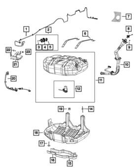 68234984ak Mopar Genuine Diesel Exhaust Fluid Tank