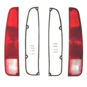 Jptlens-1l Mts 1973 1/2-1988 Jeep J-truck Left And Right Tail Light Lens Set
