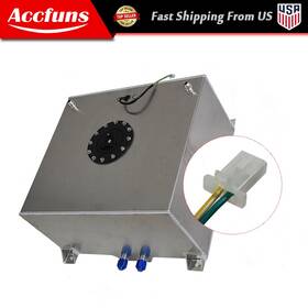 Afu24264f Munirater Drift Fuel Cell Tank Level Sender Silver/15 Gallon Universal Aluminum Racing