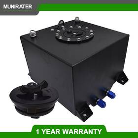 Mr1016418m Munirater 5 Gallon Coated Aluminum Fuel Cell Gas Tank And Level Sender Racing/drifting 20l
