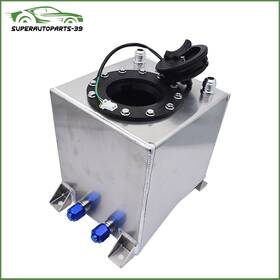 Sap118131p Munirater Universal 2.5 Gallon / 10l Fuel Cell Tank Racing Drift With Level Sender Aluminum
