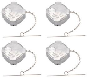 0337017002 Mytee Products 199145085581 4pk 3-1/2 Inch Fuel Tank Cap Fits With Freightliner Replace 600149