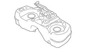 17202-1km1a Nissan Genuine Fuel Tank