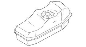 17202-7b400 Nissan Genuine Fuel Tank