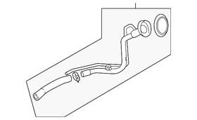17220-3vz1a Nissan Genuine Filler Neck