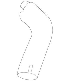17228-et00a Nissan Genuine Filler Hose