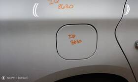 177.da1c16 Nissan Sentra 2016 Fuel Filler Door 646909