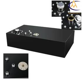 1406244 Nurniacl Aluminum Street Rod Race Fuel Cell Gas Tank With Cap And Level Sender 17 Gallon/64l