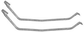 Ft2101b Oer Authorized 1968-72 Chevy Ii Nova Ventura Fuel Tank Mounting Straps Stainless Steel Pair