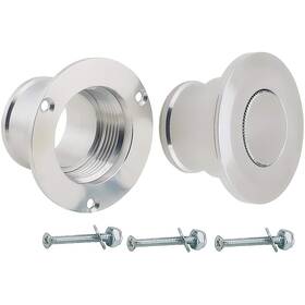 T76063 Oer Authorized Billet Aluminum Fuel Filler Neck With Pop-up Gas Cap
