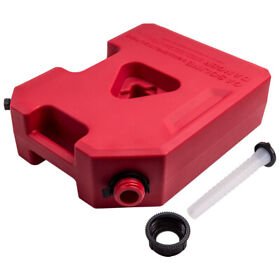 Ri2p5j Portable 3 Gallon Motorcycle Car Fuel Petrol Gas Gasolin Oil Tank Can Container