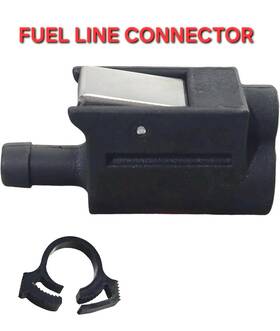 22-13563q3 Quicksilver 13563q3 5/16 Inch Id Mercury Quick Disconnect Fuel Line Fitting