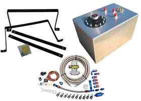 2121ak Rci 12-gallon Aluminum Fuel Cell Kit 18inch L X 12inch With H