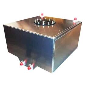 18-0205 Rhodes Race Cars 5 Gallon Pro Series Fuel Cell 5051 Aluminum Natural Fin