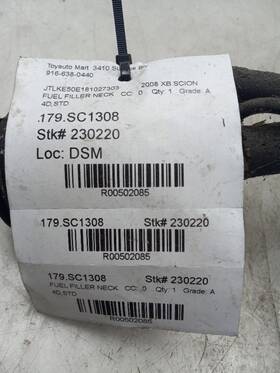 179.sc1308 Scion 08 Xb Std Fuel Filler Neck