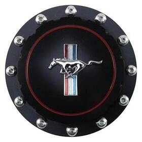 B-9030-h-bk Scott Drake For Ford Mustang 1964-1969 Fuel Tank Cap